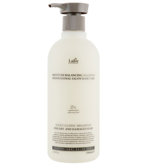 Безсиліконовий зволожуючий шампунь La'dor Moisture Balancing Shampoo 530 мл