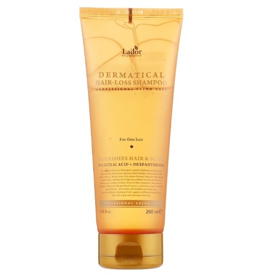 Безсульфатний шампунь проти випадіння волосся Lador Dermatical Hair-Loss Shampoo (For Thin Hair)