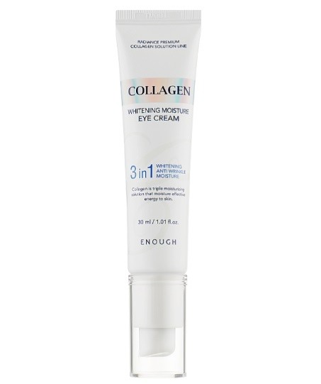 Крем для повік з колагеном Enough Collagen 3 in 1 Whitening Moisture Eye Cream 30 ml