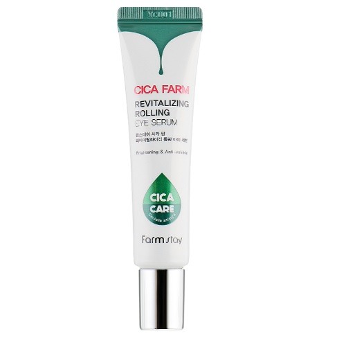 Антивікова сироватка для шкіри під очима FarmStay Cica Farm Revitalizing Rolling Eye Serum 25 мл