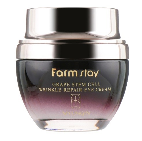 Крем для очей з фітостовбуровими клітинами винограду FarmStay Grape Stem Cell Wrinkle Repair Eye Cre