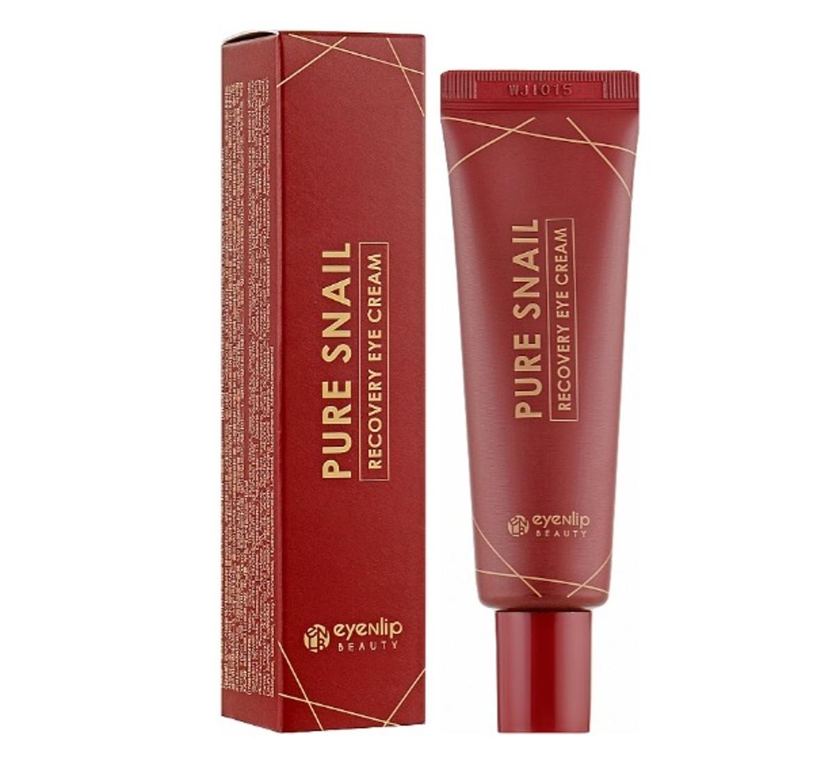 Крем для очей з равликом Eyenlip Pure Snail Recovery Eye Cream 30ml