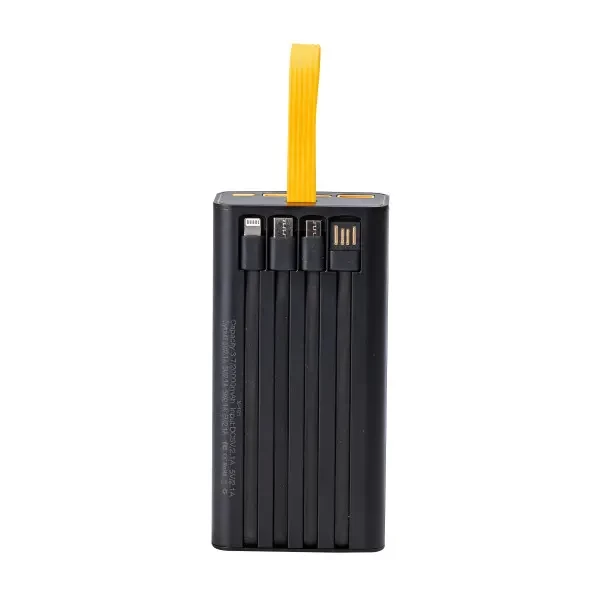 Повербанк 20000 mAh USB-C/USB-A 4 шнури в комплекті ХітТоп