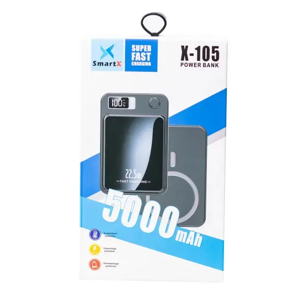 Повербанк 5000 mAh USB-C/USB-A