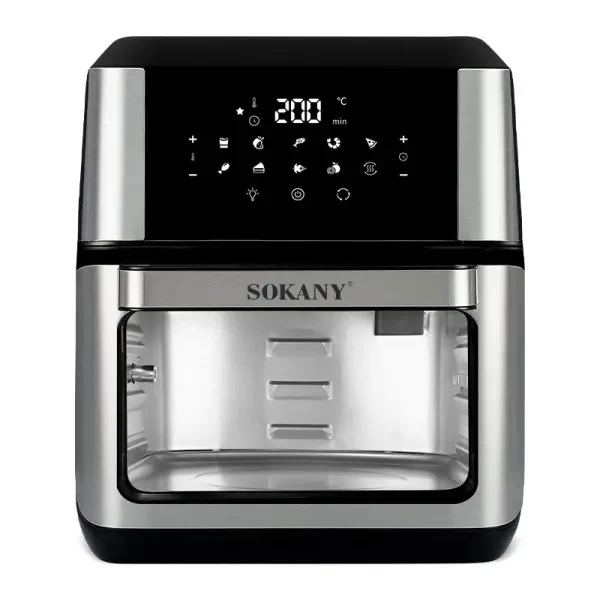 Аерогриль-фритюрниця SOKANY SK-ZG-8029 на 12 літрів, чорний